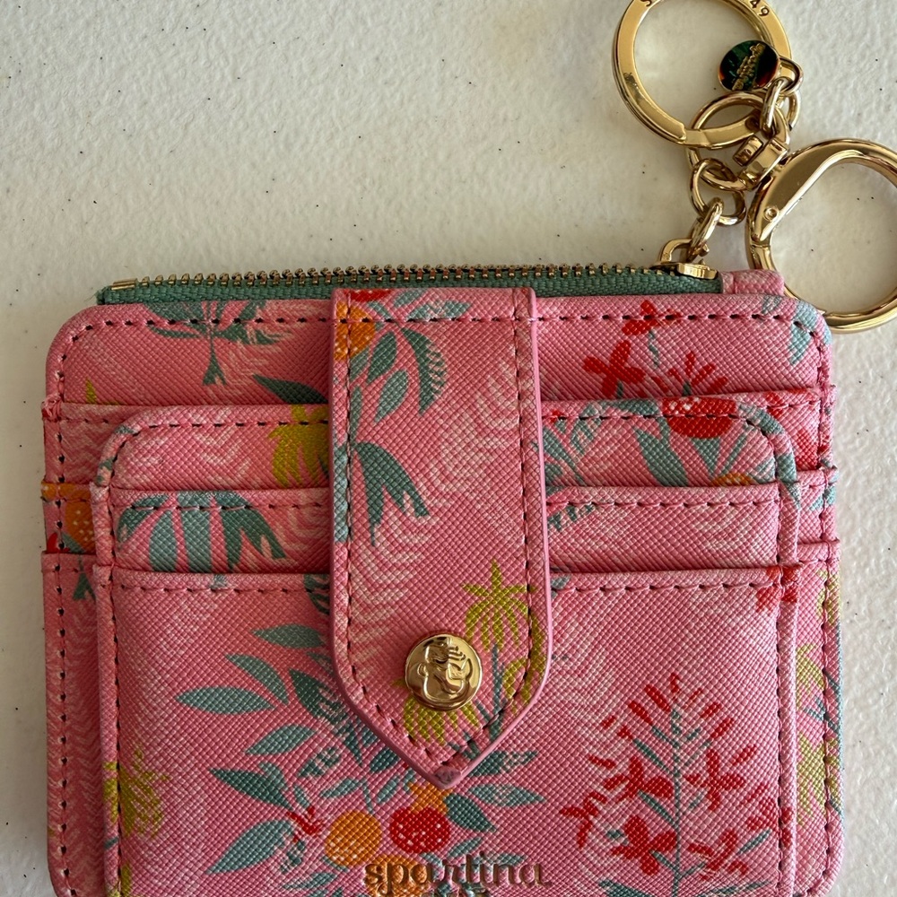 Spartina 449 Pink Floral Wallet